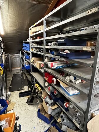 Div. Varelager og reservedele