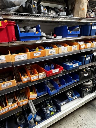 Div. Varelager og reservedele