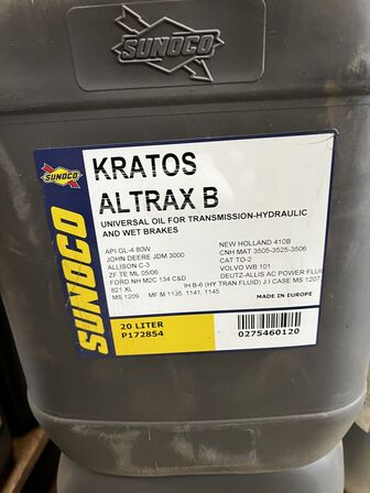40L olie SUNOCO Kratos Altrax B