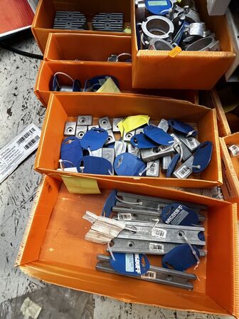 Div. Varelager og reservedele