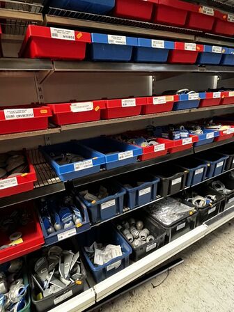 Div. Varelager og reservedele