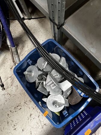 Div. Varelager og reservedele