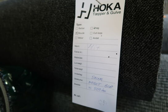 1 rulle gulvtæppe HIT