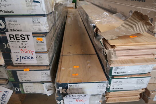 2 pakker gulv TARKETTT ASK/ 3-Stav