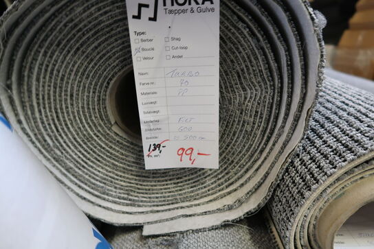 1 rulle gulvtæppe TURBO