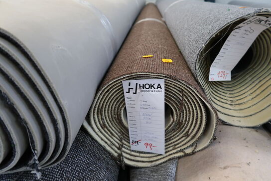 1 rulle gulvtæppe BISON