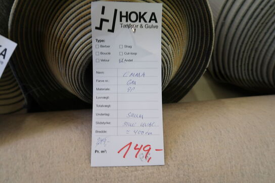 1 rulle gulvtæppe EMMA