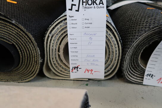 1 rulle gulvtæppe CARMEN