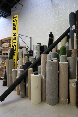 Div. Ruller med gulvtæpper