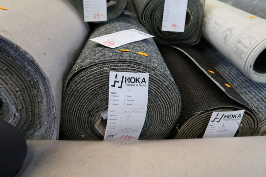 1 rulle gulvtæppe HELSINGØR