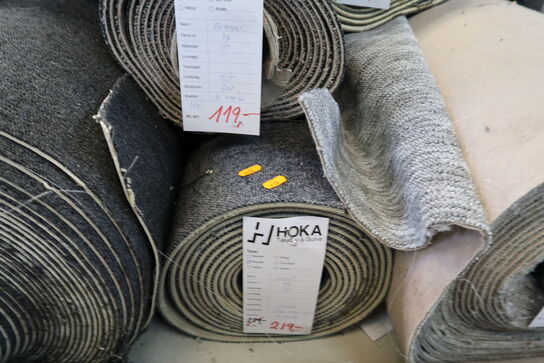 1 rulle gulvtæppe LOOP