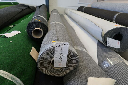 1 rulle gulvtæppe PARTI