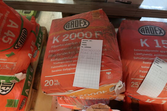 Palle med gulvspartelmasse ARDEX