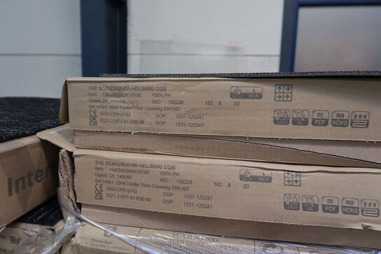 24 pakker tæppefliser 