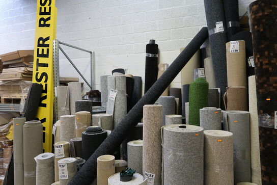 Div. Ruller med gulvtæpper