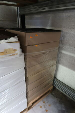 8 pakker tæppefliser