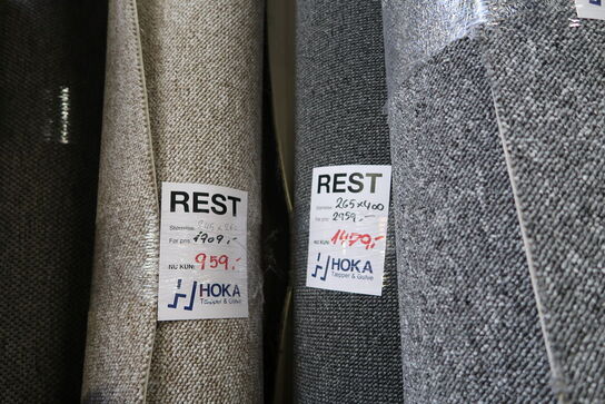 Div. Ruller med gulvtæpper