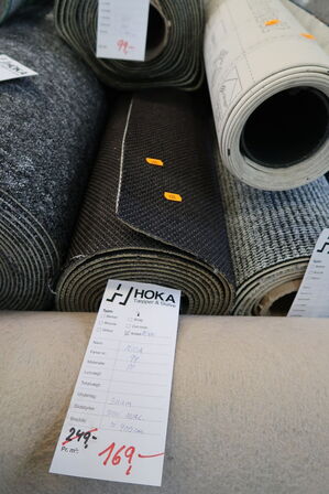 1 rulle gulvtæppe RICA