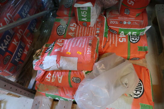 Palle med gulvspartelmasse ARDEX