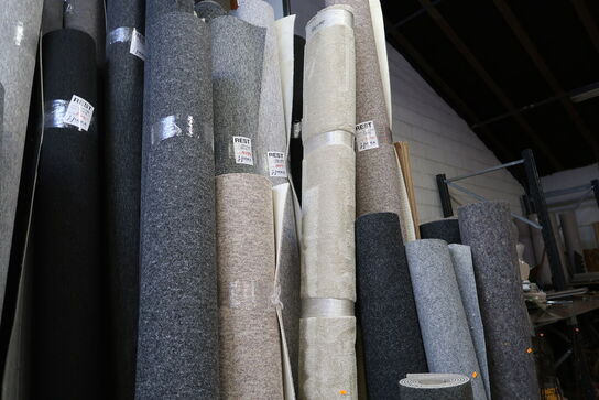 Div. Ruller med gulvtæpper