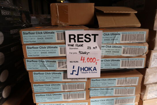 18 pakker gulv TARKETT Starfloor Click Ultimate