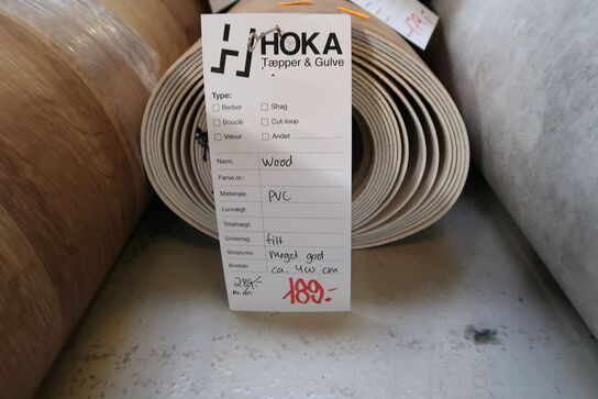 1 rulle PVC Wood