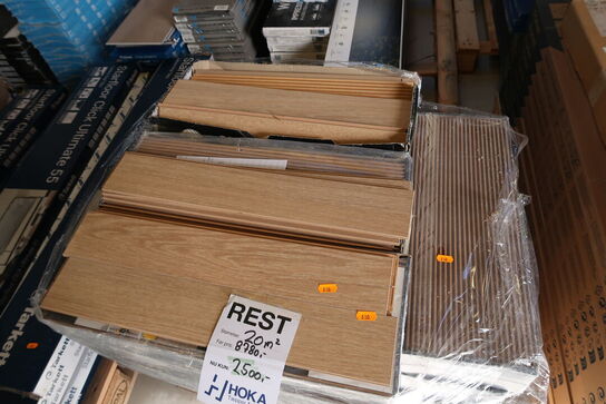 23 pakker gulv BERRY ALLOC Chateau Laminate