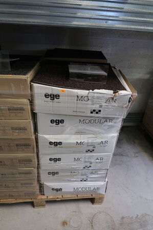 6 pakker tæppefliser EGE Modular