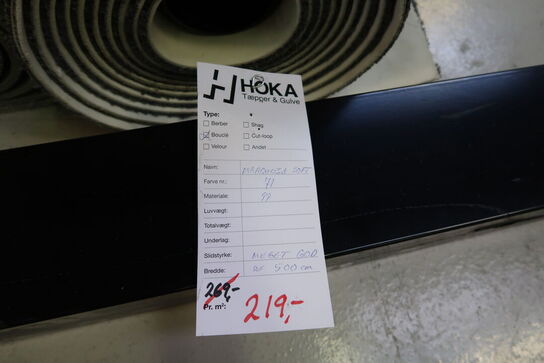 1 rulle gulvtæppe MARQUESA SOFT