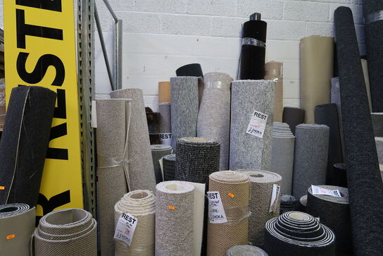 Div. Ruller med gulvtæpper