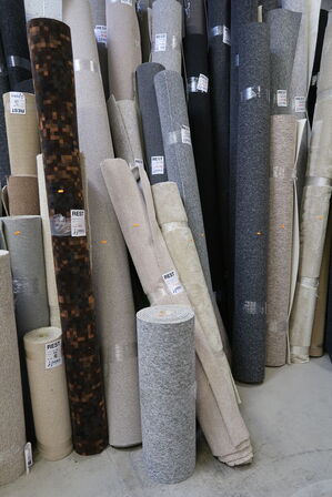 Div. Ruller med gulvtæpper