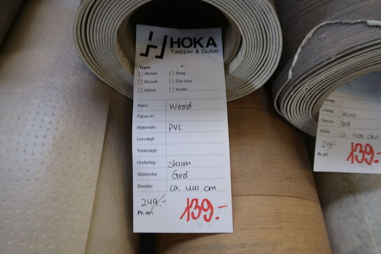 1 rulle PVC Wood