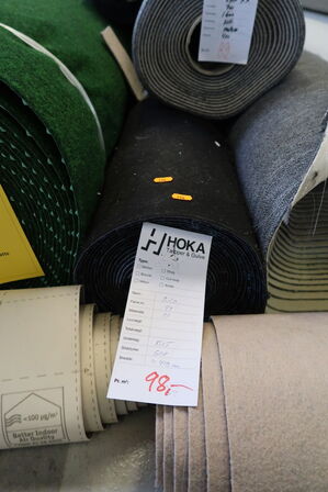 1 rulle gulvtæppe RICO