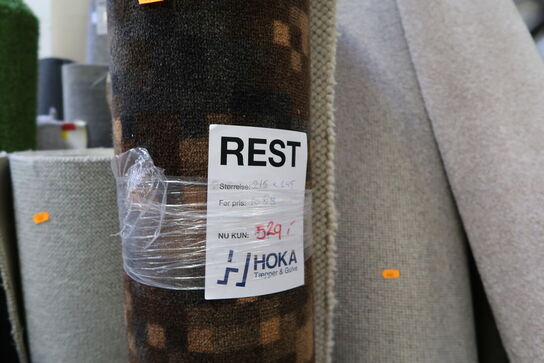 Div. Ruller med gulvtæpper