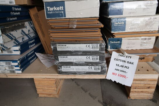 Div. Gulv bl.a. TARKETT Laminate