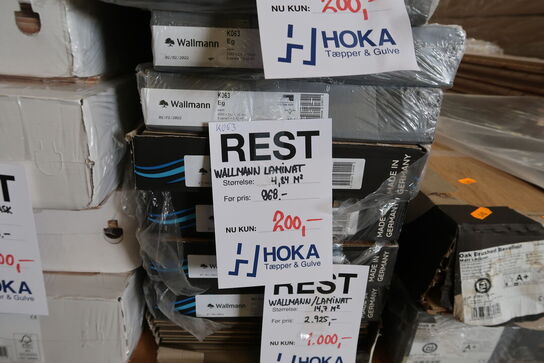 11 pakker gulv WALLMANN Laminatt