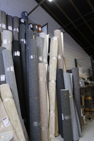 Div. Ruller med gulvtæpper