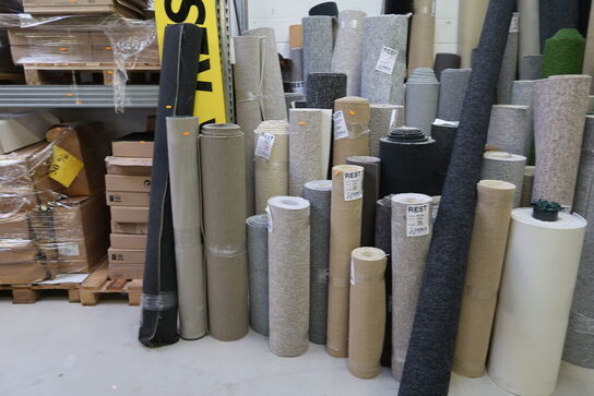 Div. Ruller med gulvtæpper