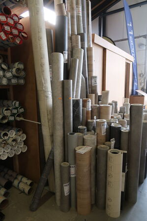 Div. Ruller pvc/vinyl/linoleum