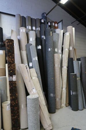 Div. Ruller med gulvtæpper