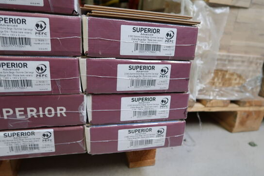 9 pakker gulv SUPERIOR Advanced