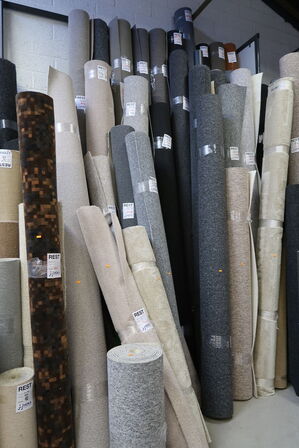 Div. Ruller med gulvtæpper