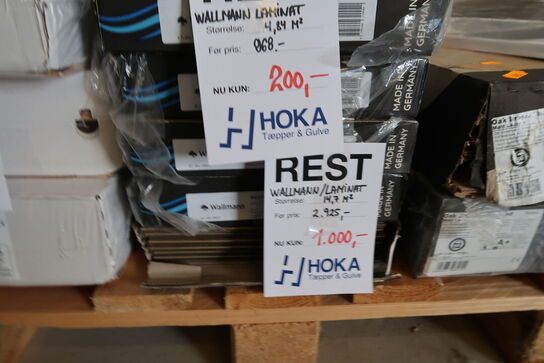 11 pakker gulv WALLMANN Laminatt