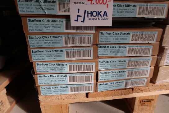 18 pakker gulv TARKETT Starfloor Click Ultimate