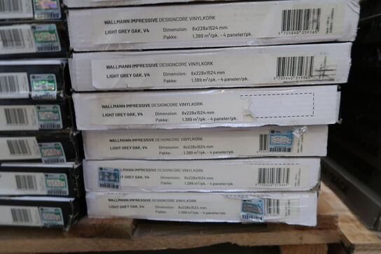 9 pakker gulv WALLMANN Impressive DesignCore