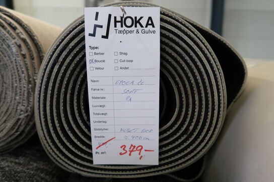 1 rulle gulvtæppe EPOCA CC