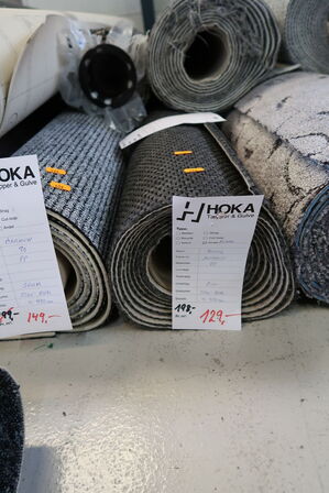 1 rulle gulvtæppe PORTO