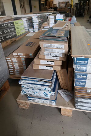 16 pakker blandet gulv