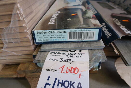 3 pakker gulv TARKETT Starfloor Click Ultimate