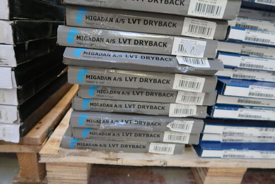 13 pakker gulv MIGDAN LVT Dryback